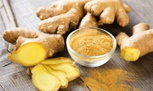 use of ginger for the treatment of varicose veins